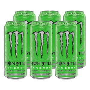Monster Energy Ultra Paradise sin azúcar, pack de 6 latas de 473 ml